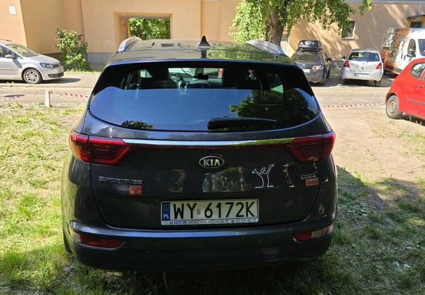 Kia Sportage cena 73900 przebieg: 69500, rok produkcji 2017 z Warszawa małe 254